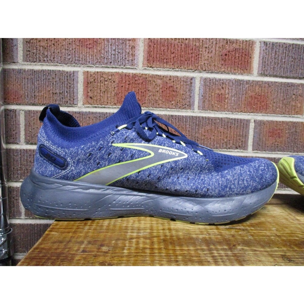 Brooks Mens Glycerin 20 1103841D404 Blue StealthFit Running Shoes Sneakers 13 D - Picture 10 of 13
